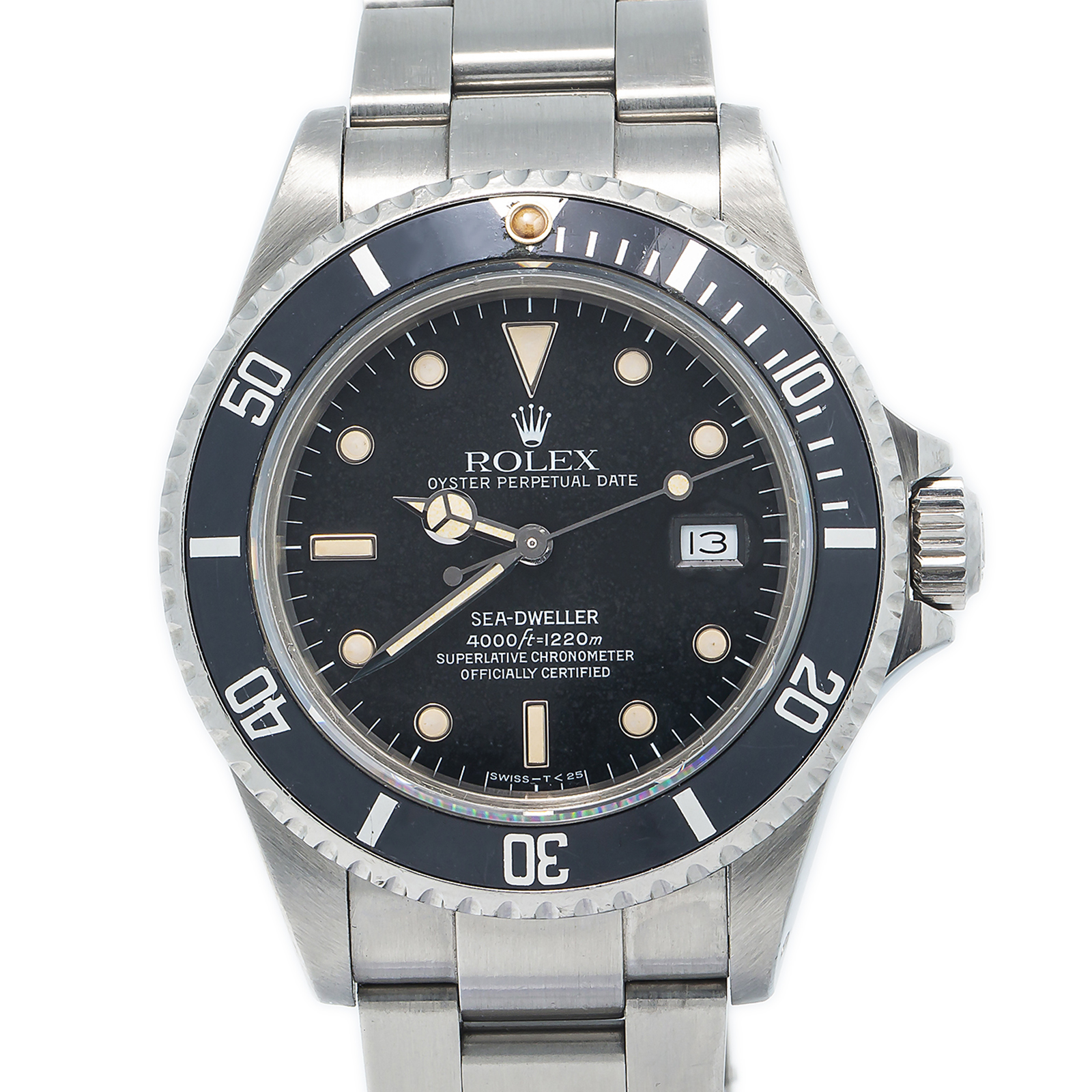 Rolex Sea-Dweller 1987 Vintage 16660 Triple Six Patina Dial Bezel