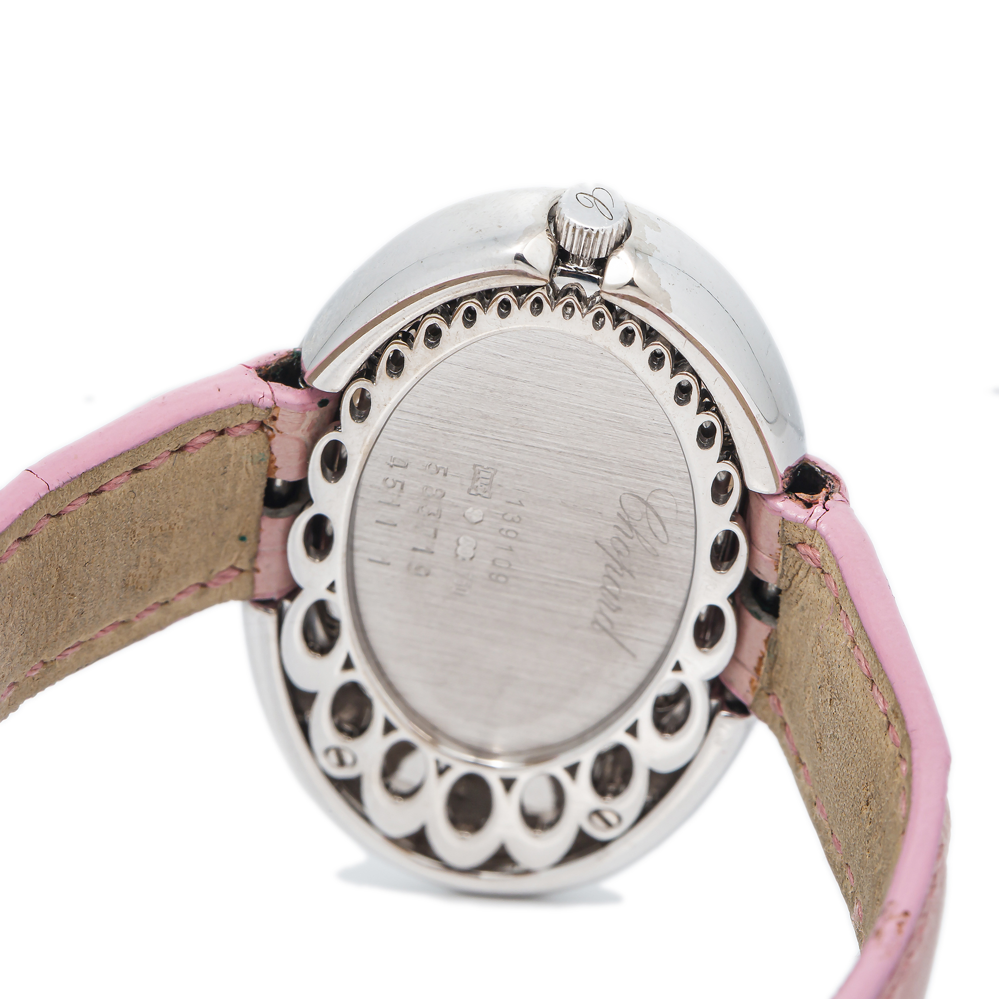 Chopard Classique 139109-1003 Factory Diamond Bezel Pink Dial Lady