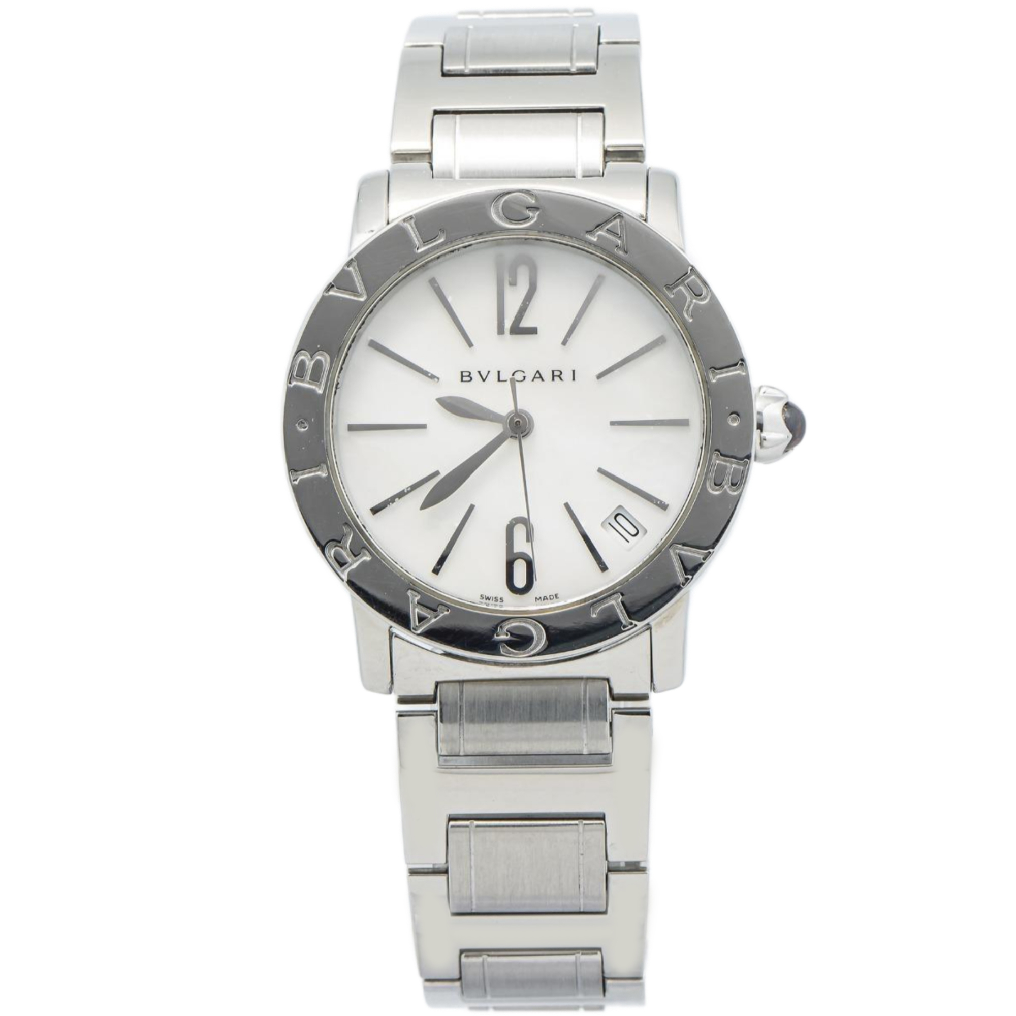 BVLGARI Bvlgari BBL 33 S Stainless Steel MOP Dial Quartz Ladies