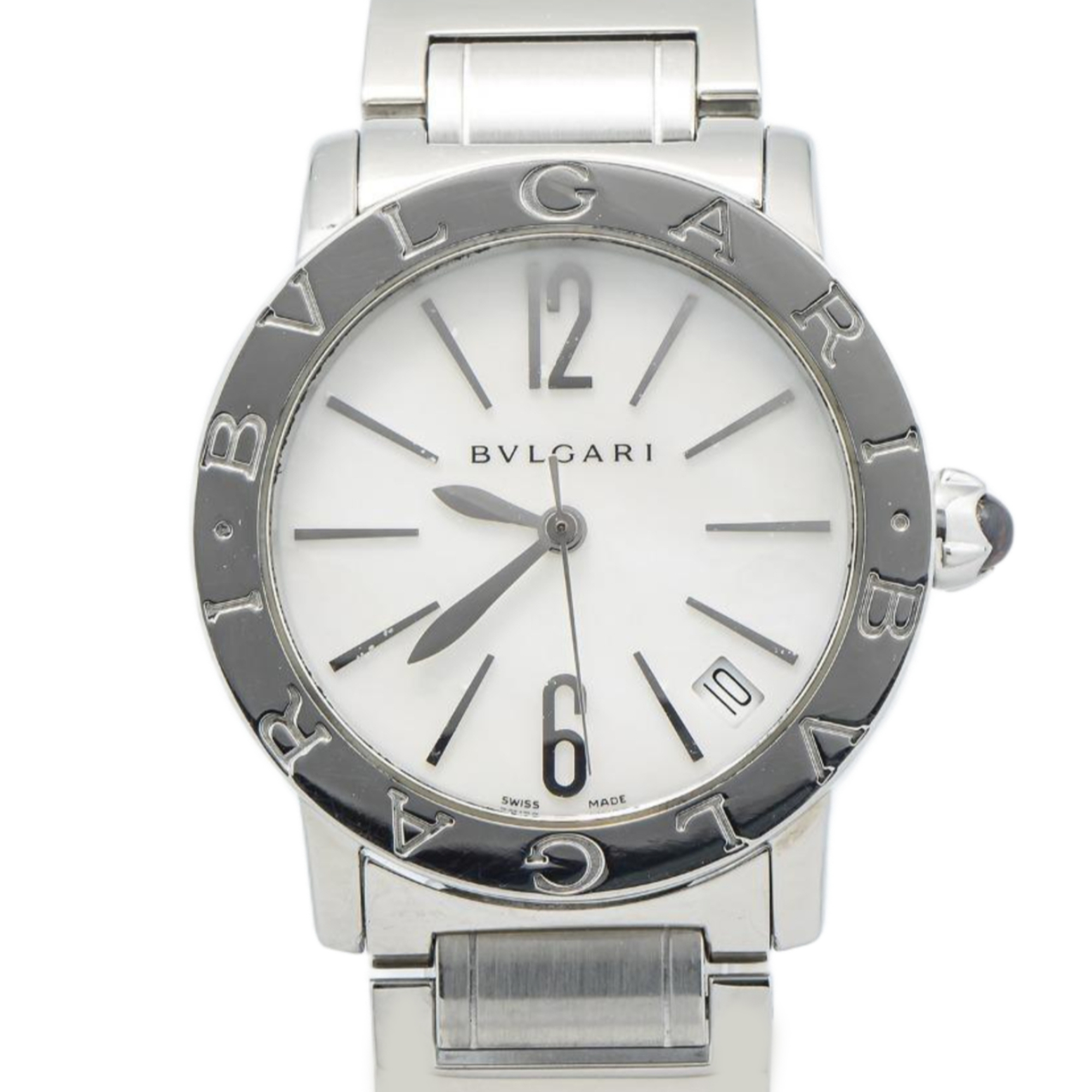 BVLGARI Bvlgari BBL 33 S Stainless Steel MOP Dial Quartz Ladies