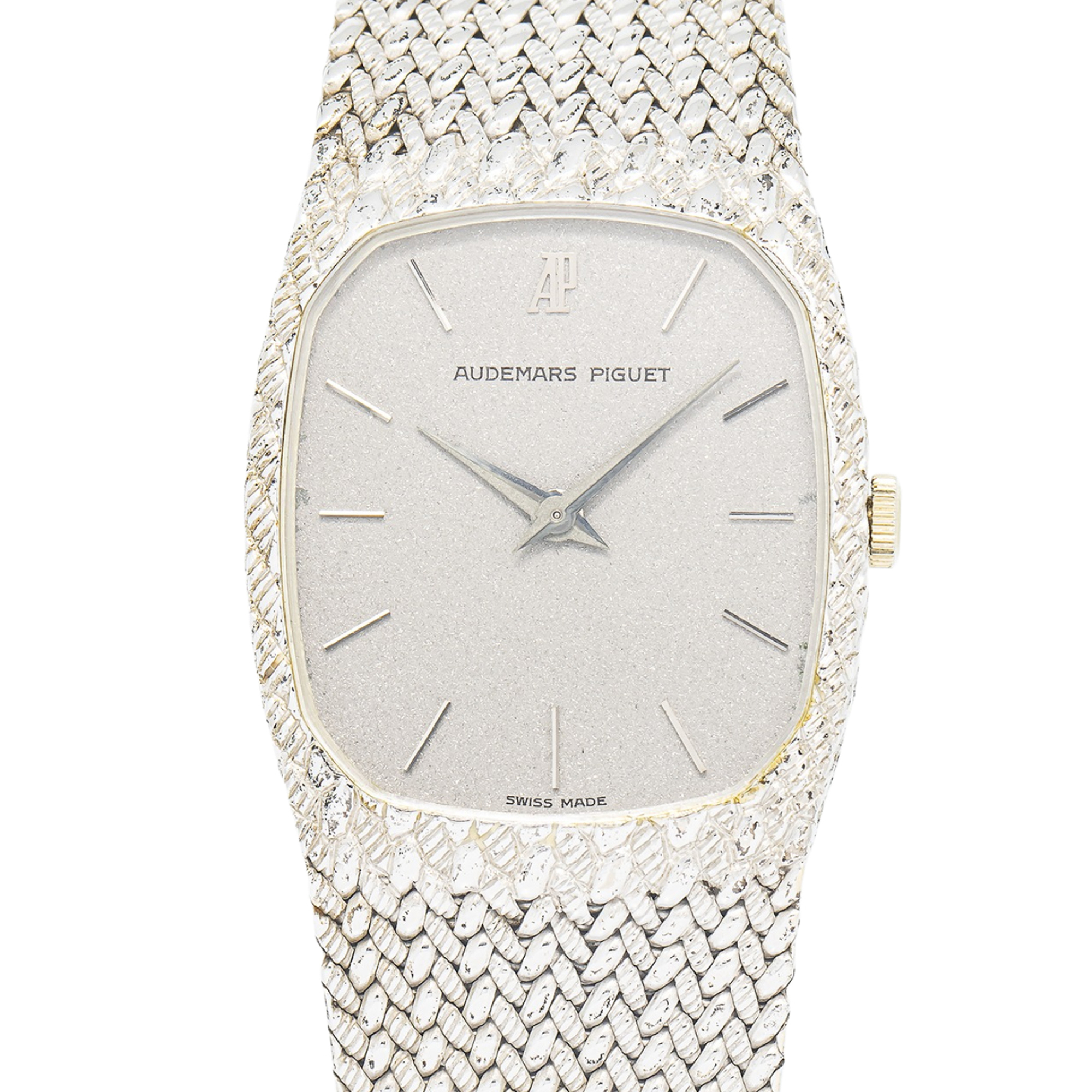 Audemars Piguet Vintage Cobra 18k White Gold Grey Dial Manual