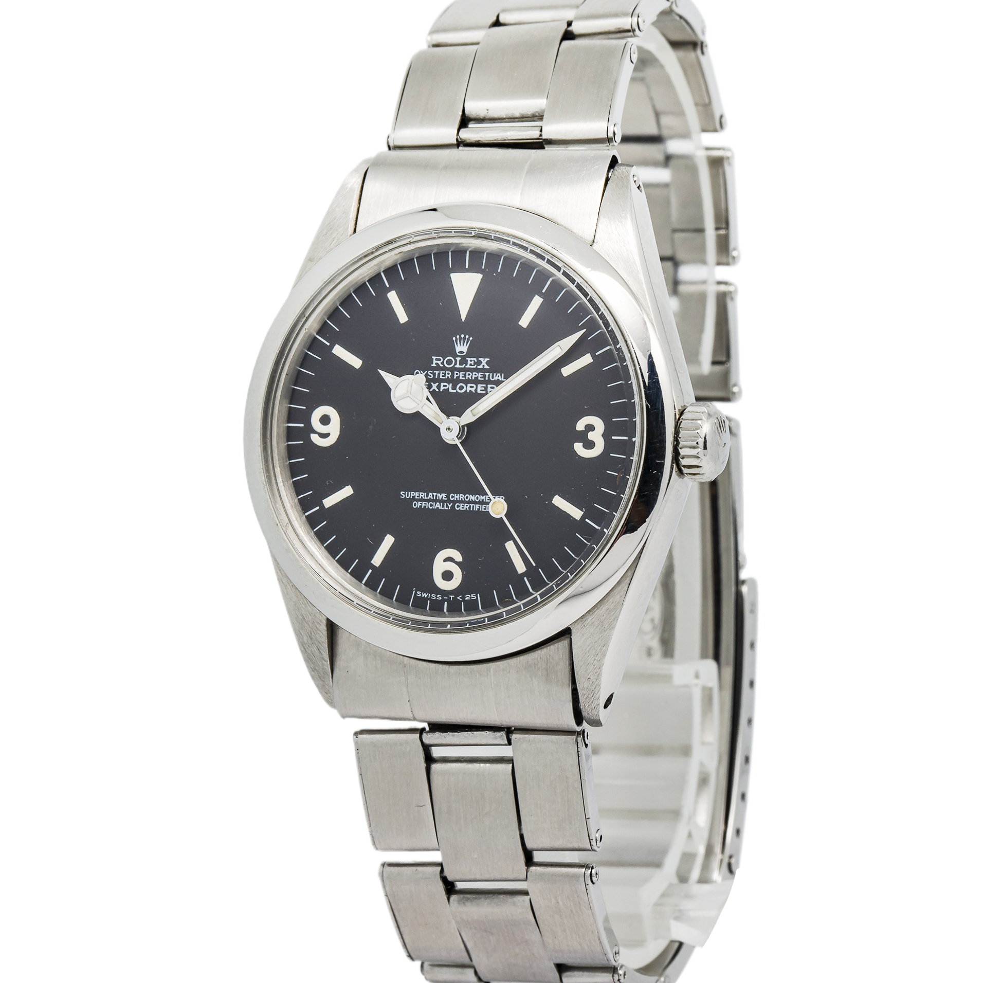 Rolex Explorer 1016 Mark 2 Stainless Vintage Matte Black Dial Auto