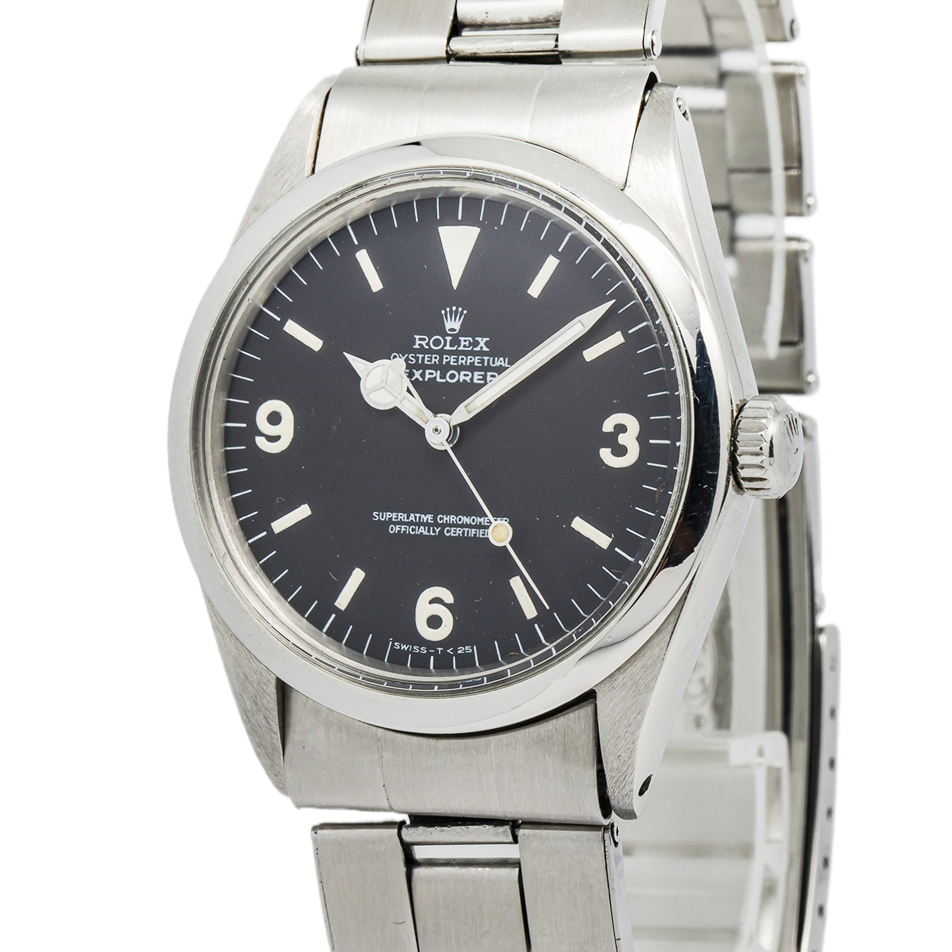 Rolex Explorer 1016 Mark 2 Stainless Vintage Matte Black Dial Auto