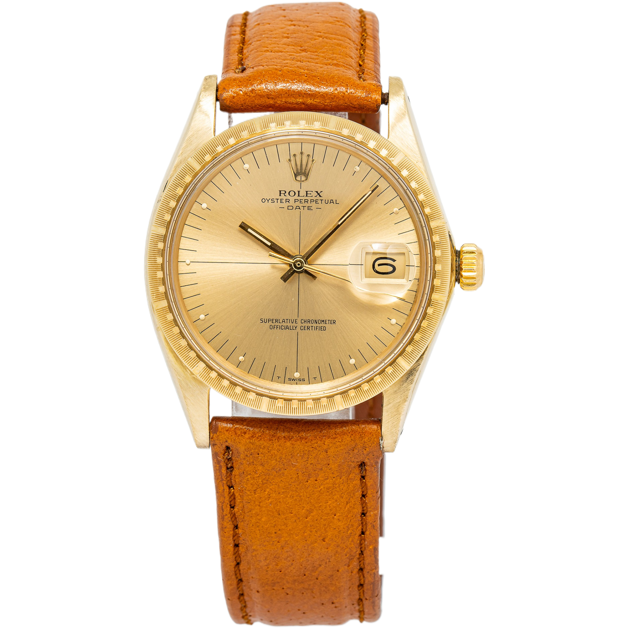 Rolex Oyster Perpetual Date 1512 Zephyr Champagne Dial Auto Men's