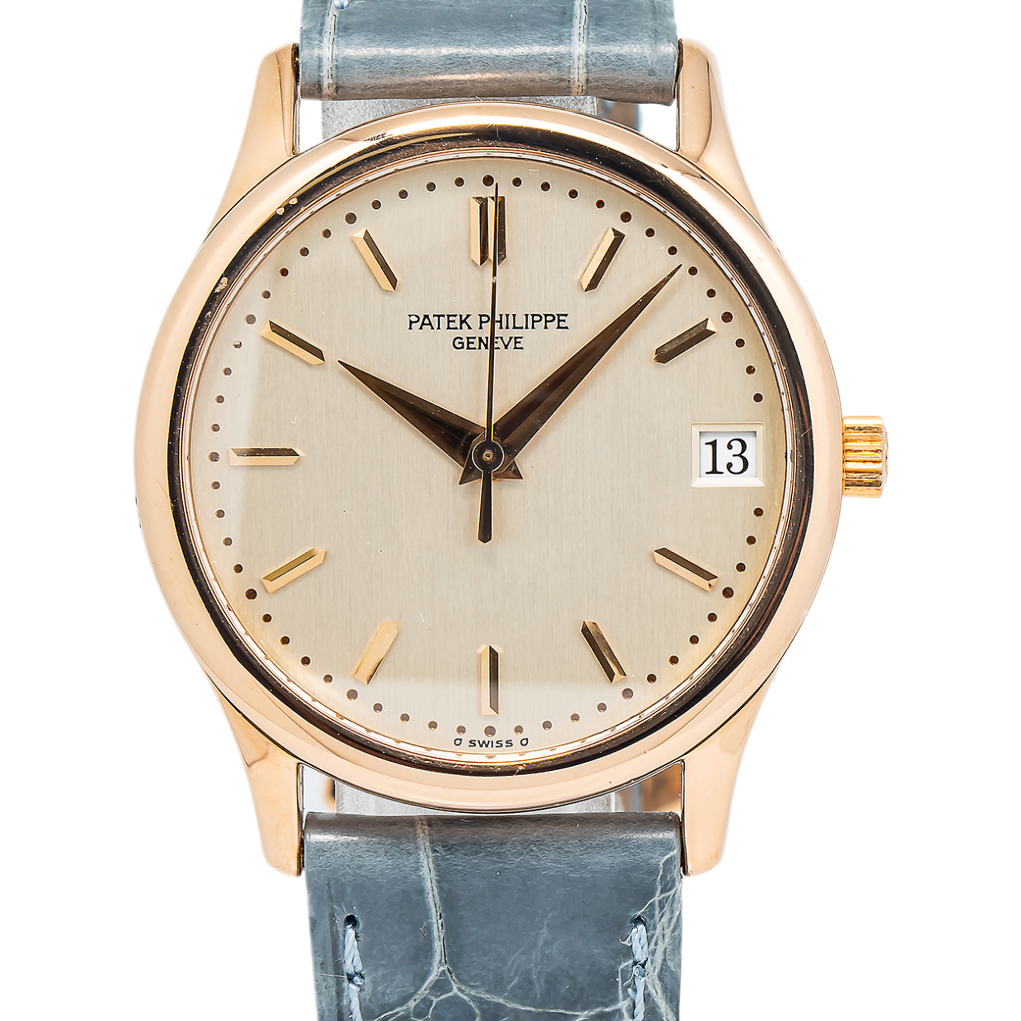 Patek Philippe Geneve 3998R With Archives 18K Rose Ivory Dial Auto