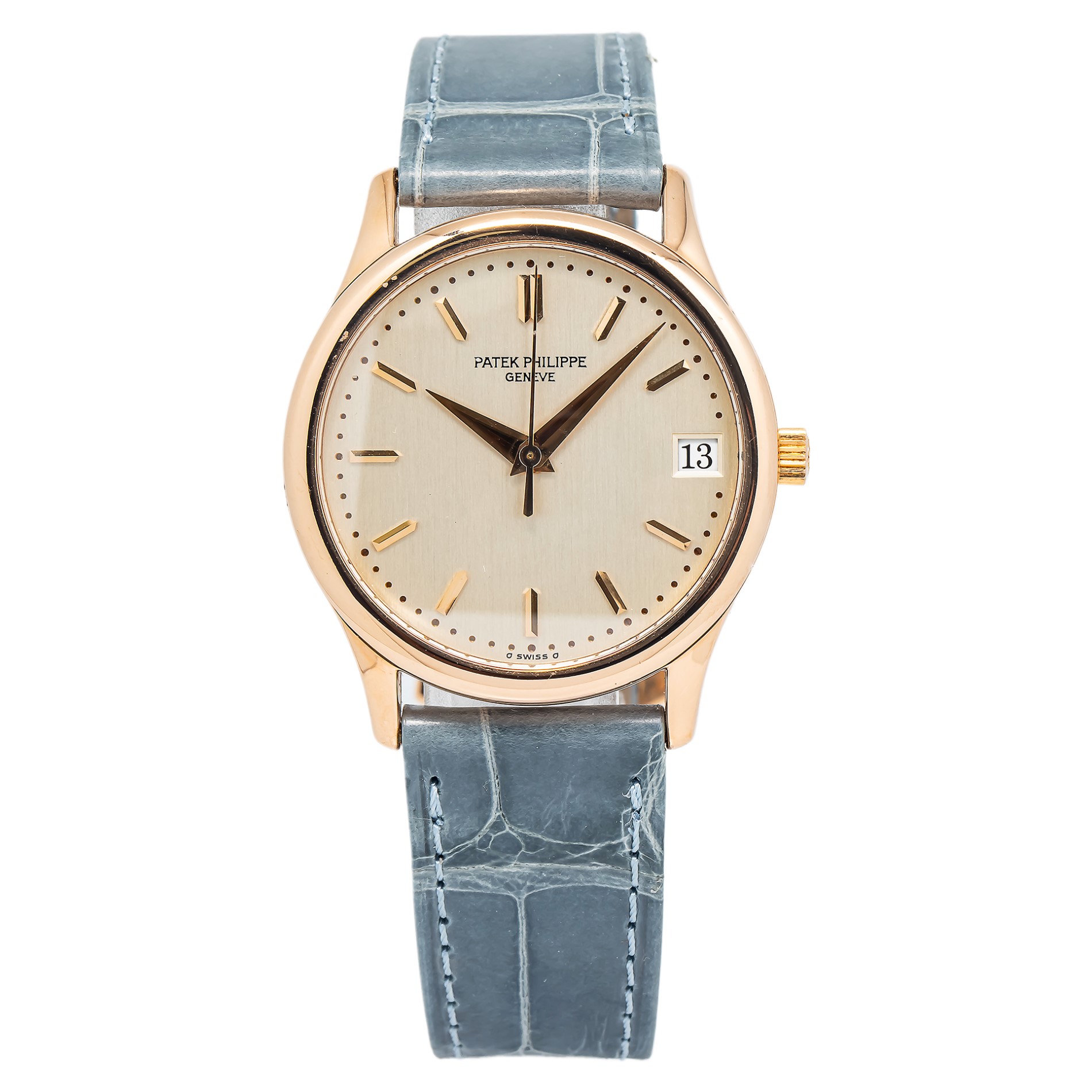 Patek Philippe Geneve 3998R With Archives 18K Rose Ivory Dial Auto