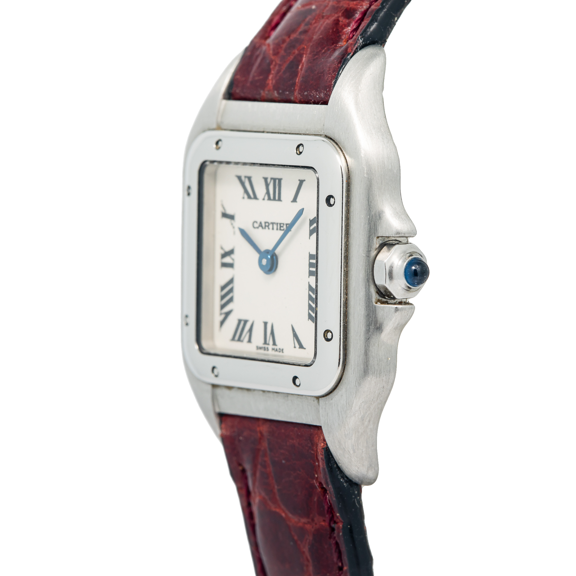 Cartier Panthere 1320/W25033P5 SS Square White Dial Auto Lady's