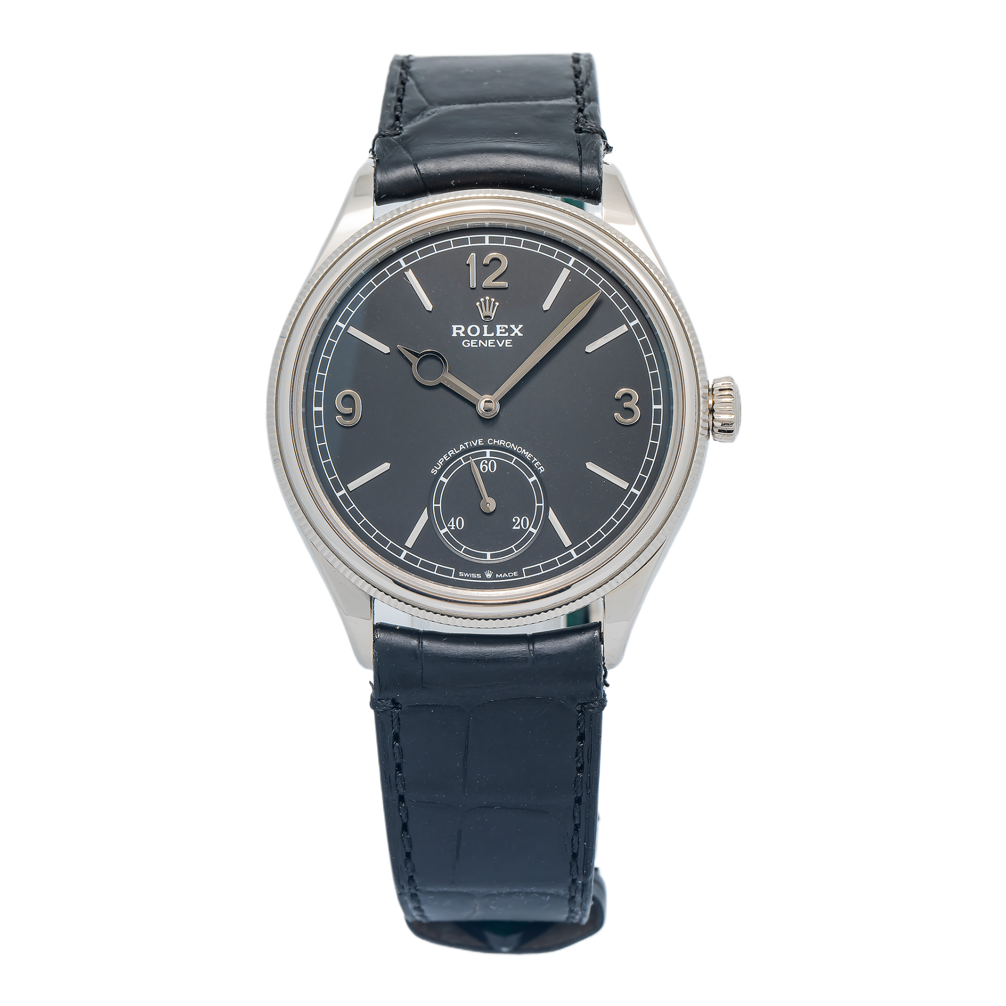 Rolex Perpetual 1908 52509 UNWORN 2023 COMPLETE 18K White Gold