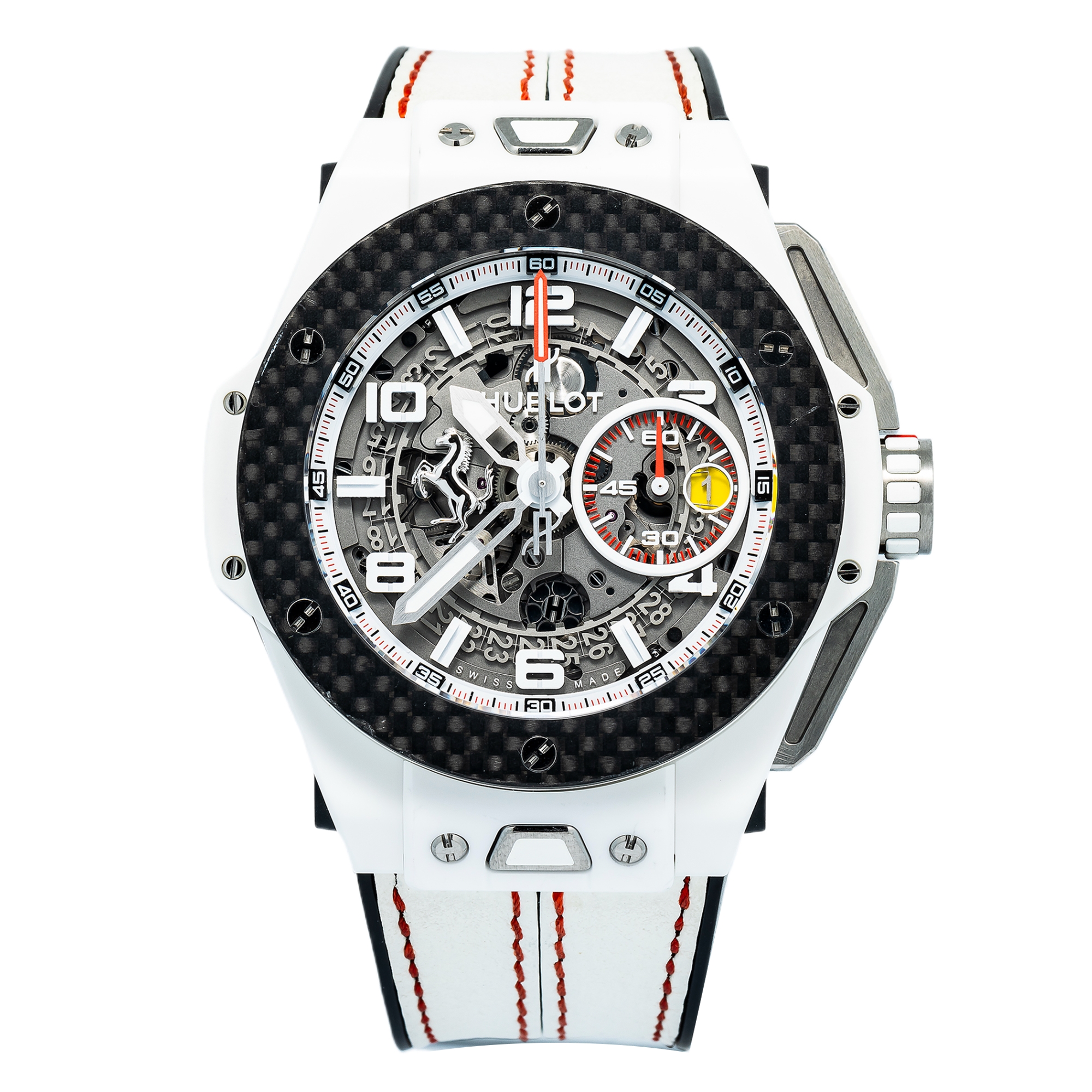 【超貴重品】 フェラーリ F1 2001 Tipo50 ピストン&コンロッド Hublot Big Bang Ferrari 401.HQ.0121.VR Complete Fully Serviced