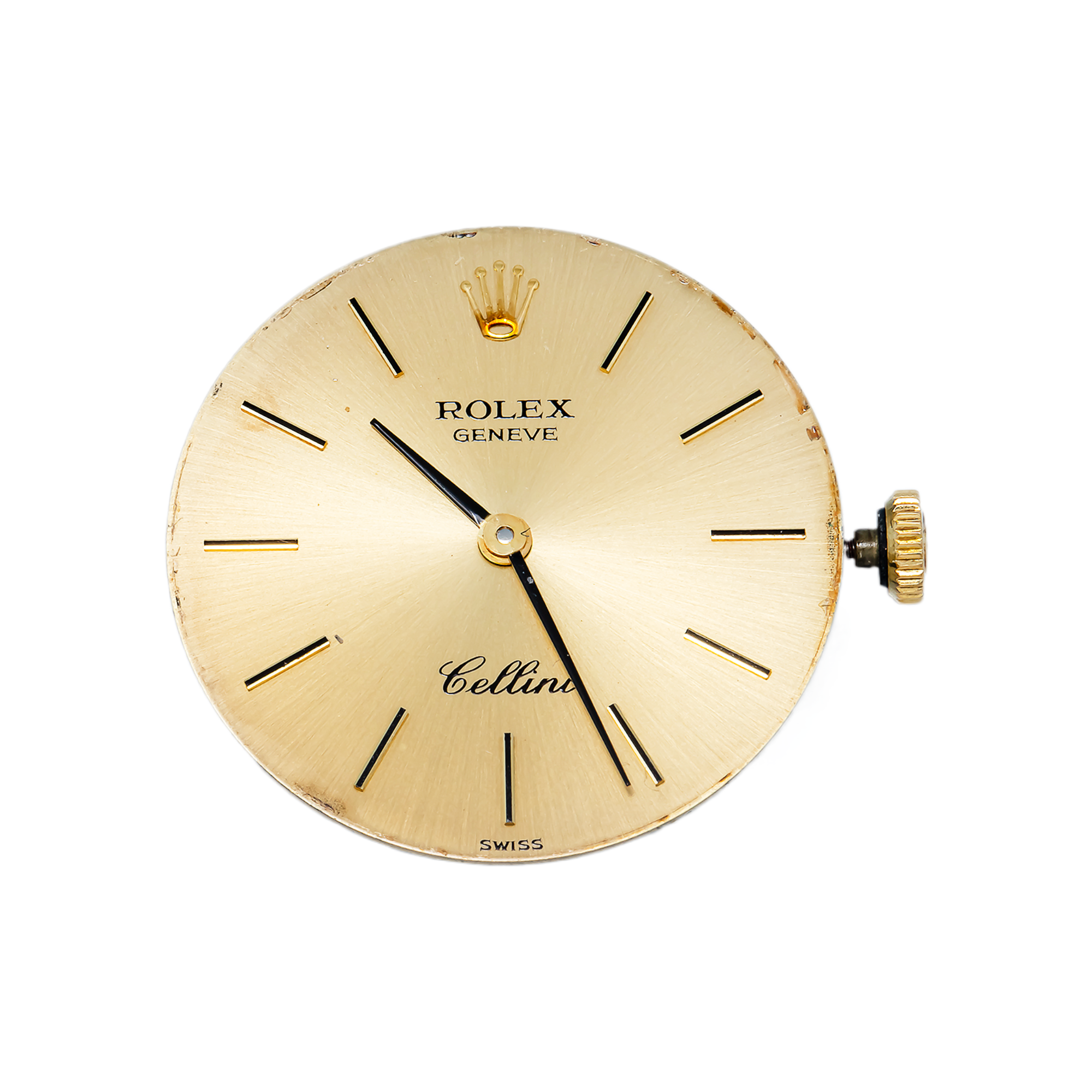 シ*ン様 Rolex cellini 3802 caliber 1600 18k Rolex Genuine Cellini Cal.1600 Movement and Case 18k Yellow Gold