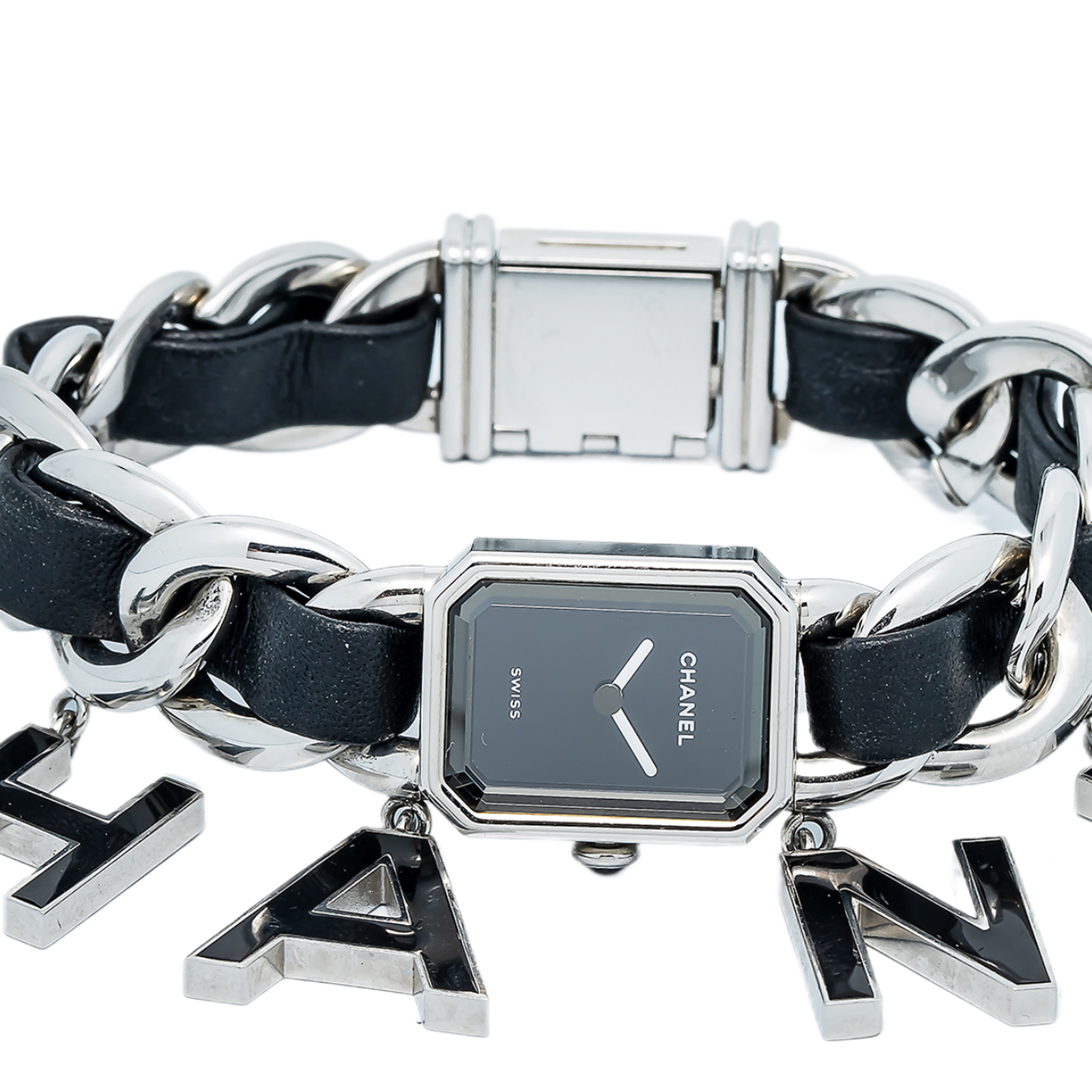 miyu CHANEL CLAT PREMIER トライアルセット Chanel Premiere H7471 LIMITED RELEASE Stainless Black Dial Quartz
